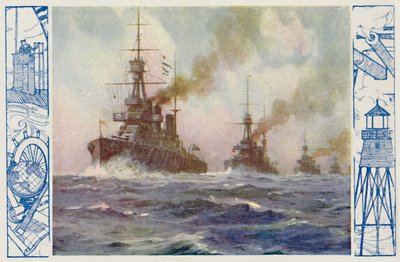 Dagens brittiska krigsfartyg, 1924 av Unbekannt