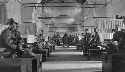 Brittisk armébaracker, Agra, Indien, 1916-1917 av Unbekannt