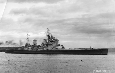 Brittiska slagskeppet HMS King George V, Sydney, Australien, 1945 av Unbekannt