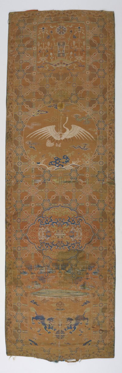Brokadpanel, Qingdynastin, 1700-tal. av Unbekannt