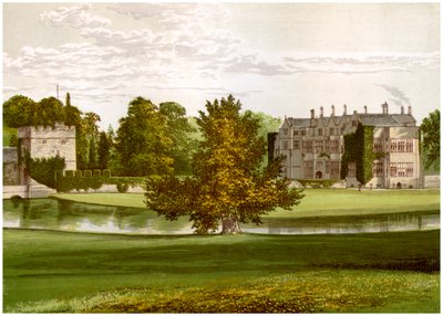 Broughton Castle, Oxfordshire, hem för Lord Saye och Sele, c1880 av Unbekannt
