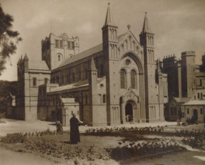 Buckfast Abbey Church, N.W, sent 1800-tidigt 1900-tal av Unbekannt