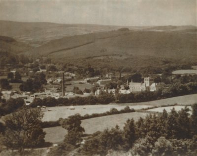 Buckfast Abbey och Dartmoor, sent 1800-tidigt 1900-tal av Unbekannt