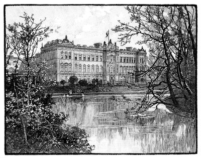 Buckingham Palace från St James