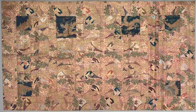 Buddhistpräst Robe Kesa, 1800-tal. av Unbekannt