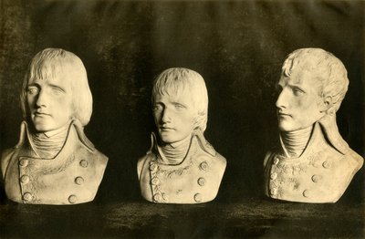 Byster av Napoleon, sent 1700-tal, 1921. av Unbekannt