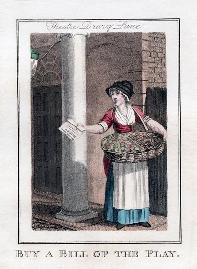 Köp en Bill of the Play, Drury Lane Theatre, London, 1805 av Unbekannt