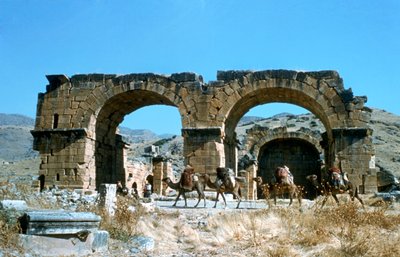 Bysantinsk, Hierapolis, Pamukkale, Turkiet, 190 f.Kr av Unbekannt