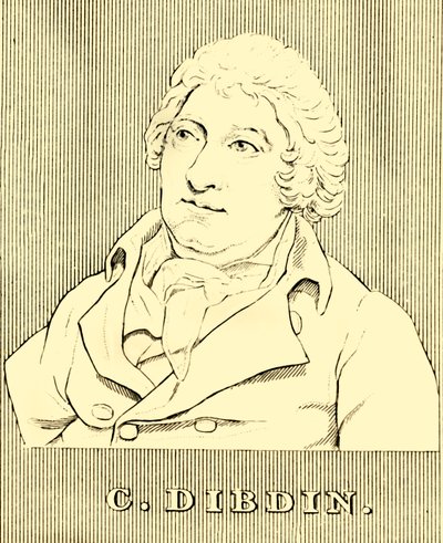 C. Dibdin, c1745-1814, 1830. av Unbekannt