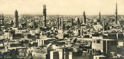 Kairo - Allmän syn, c1918-c1939. av Unbekannt