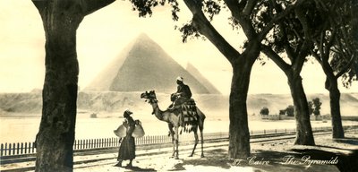 Kairo - Pyramiderna, c1918-c1939. av Unbekannt