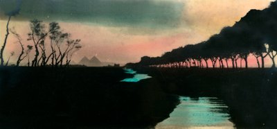 Kairo: Vägen till pyramiderna, c1918-c1939. av Unbekannt