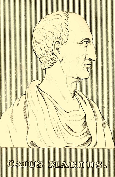 Caius Marius, 157 f.Kr.-86 f.Kr., 1830. av Unbekannt