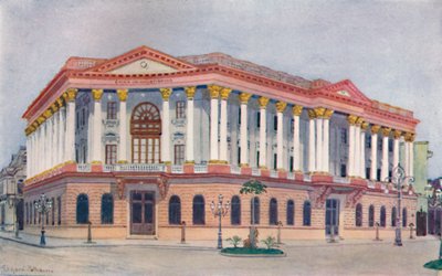 Amorteringslåda Avenida Rio Branco, 1914 av Unbekannt