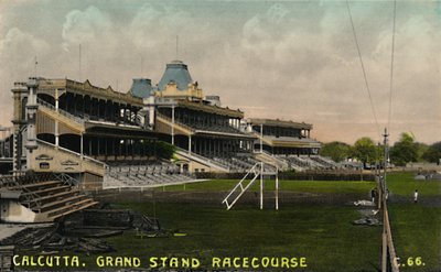 Calcutta. Grand Stand Racecourse, c1930-talet. av Unbekannt