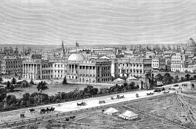 Calcutta, Indien, 1895 av Unbekannt