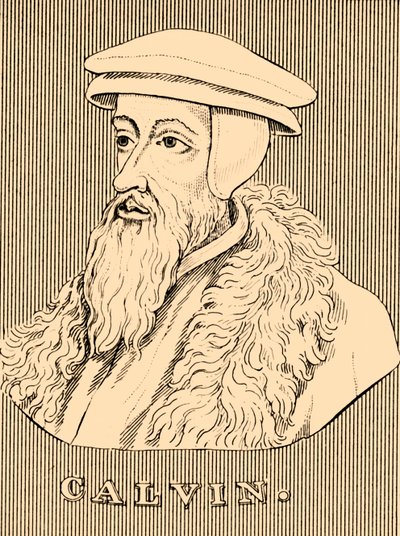 Calvin, 1509-1564, 1830. av Unbekannt