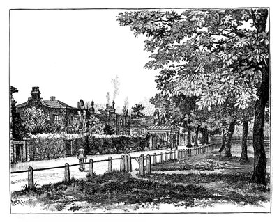 Cambridge Cottage, Kew, London, 1800-talet av Unbekannt