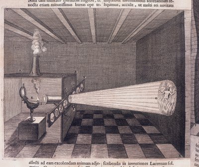Camera obscura, 1646 av Unbekannt