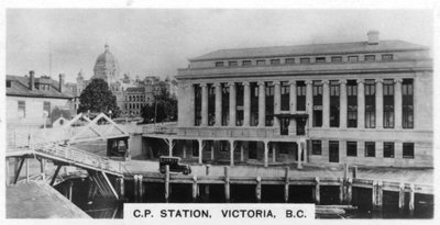 Canadian Pacific Station, Victoria, British Columbia, Kanada, c1920-talet av Unbekannt