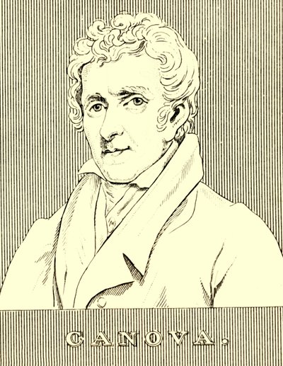 Canova, 1757-1822, 1830. av Unbekannt