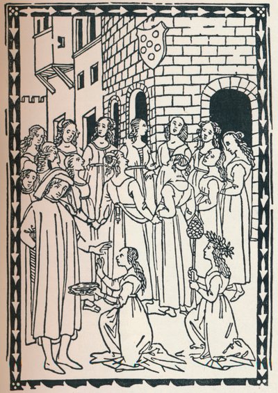 Song A Ballo, 1568, 1917 av Unbekannt