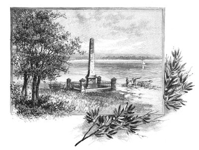 Captain Cooks landningsplats, Botany Bay, New South Wales, Australien, 1886 av Unbekannt