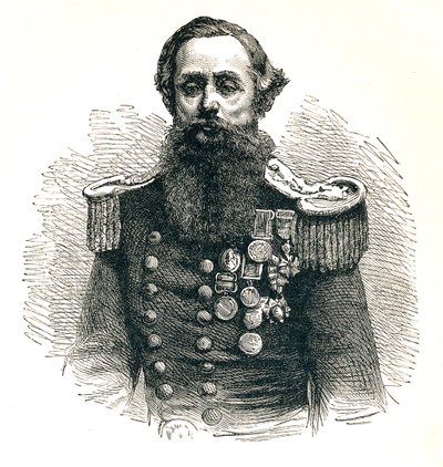 Kapten Cowper Phipps Coles, 1819-1870, engelsk sjökapten och uppfinnare, 1893 av Unbekannt
