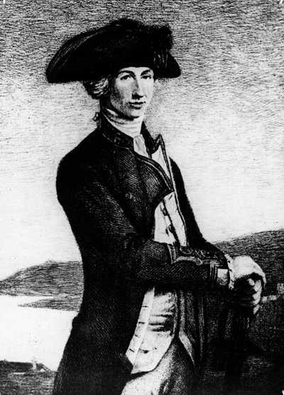 Kapten Horatio Nelson, 1777-1781, 1800-talet av Unbekannt