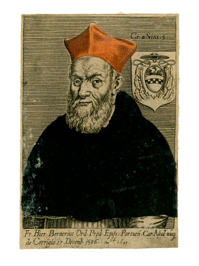 Kardinal Girolamo Bernerio, italiensk präst, 1500-talet av Unbekannt