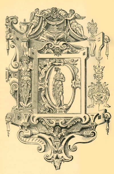 Kartusch, mitten av 1500-talet, 1881. av Unbekannt