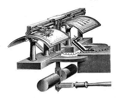 Casellis pantelegraf, 1874 av Unbekannt
