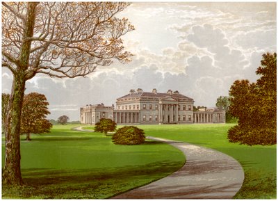 Castle Coole, Enniskillen, County Fermanagh, hem för Earl of Belmore, c1880 av Unbekannt