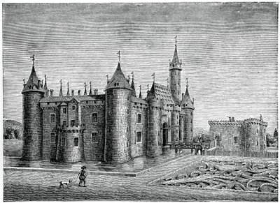Marcoussis slott, nära Rambouillet, c1600-talet, 1870 av Unbekannt