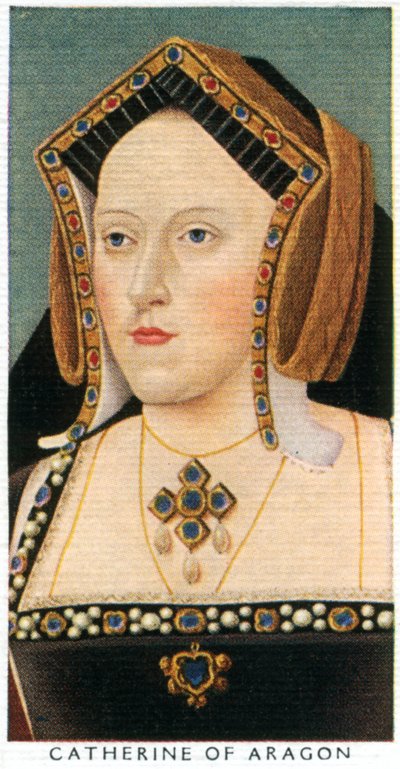 Katarina av Aragonien, Henrik VIII:s första hustru, c1530, tidigt 1900-tal av Unbekannt