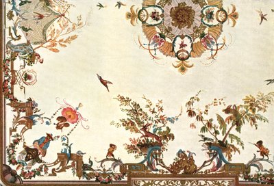 Tak i Grande Singerie, Château de Chantilly, Frankrike, 1928. av Unbekannt