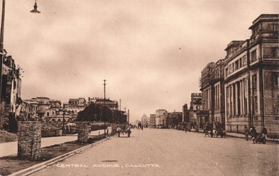 Central Avenue, Calcutta, c1900 av Unbekannt