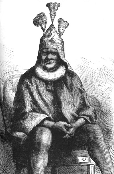 Cetewayo, Zuluernas kung, c1880 av Unbekannt