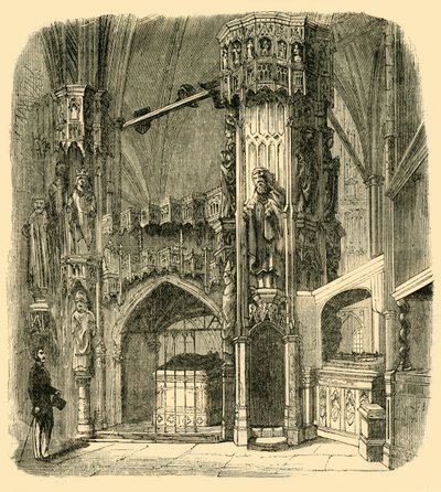 Chantry of Henry V, 1881. av Unbekannt