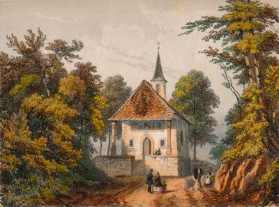 Chapelle de Guillaume-Tell, Küssnacht, mitten av 1800-talet. av Unbekannt