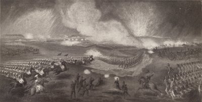 Anklagelse mot de brittiska trupperna på vägen till Windlesham, 24 april 1854, 1854 1909 av Unbekannt
