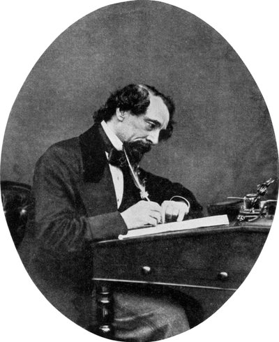 Charles Dickens, brittisk författare, 1800-talet 1956 av Unbekannt