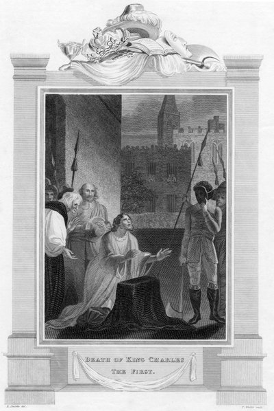 Karl I 1600-1649 kung av England, 1824 av Unbekannt