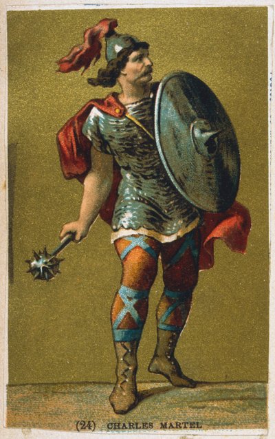 Charles Martel, Frankernas kung från 700-talet, 1800-talet av Unbekannt