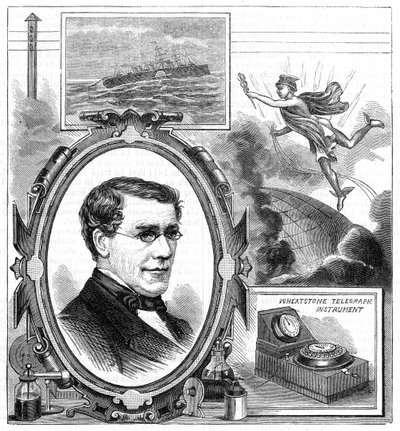 Charles Wheatstone 1802-1875, brittisk fysiker, 1882 av Unbekannt