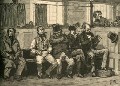 Chartister vid kyrkan, c1839 c1890. av Unbekannt