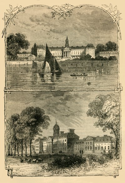 Chelsea sjukhus, c1876. av Unbekannt