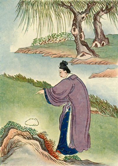 "Chia Tzu-Lung hittar stenen", 1922. av Unbekannt
