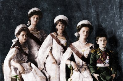 Barn till tsar Nikolaj II av Ryssland, c1910. av Unbekannt