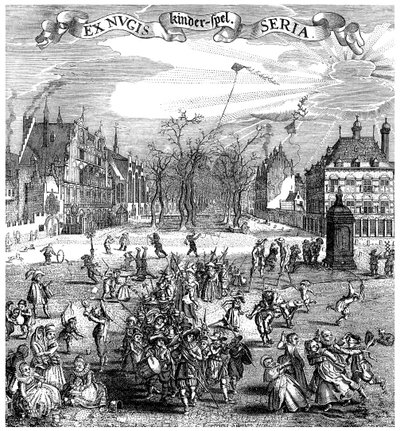 Barnspel, 1882 av Unbekannt